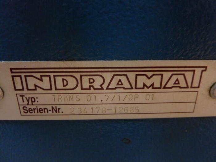 Used INDRAMAT Controller TRANS 01.7/1  OP01 #34003