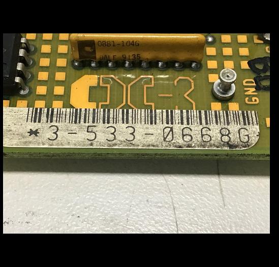 Used CINCINNATI MILACRON Circuit Board 3-533-0668G Used