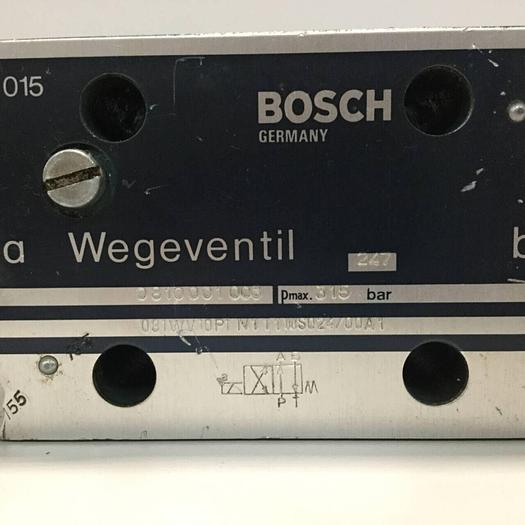Used BOSCH Valve 0 810 001 008 #91449