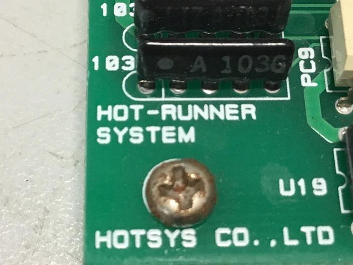 Used HOTSYS Hot Runner Card M-2 FUZZY / HR #119858