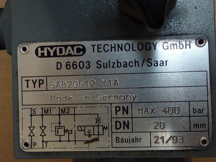 Used HYDAC Hydro-Pneumatic Accumulator 90494 #26785