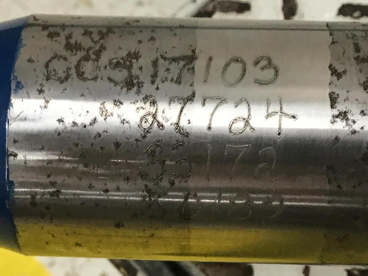 Used VAN DORN 30180 SCREW USED #119375