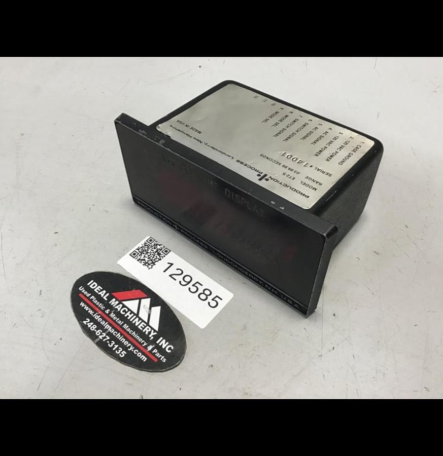 Used PRODUCTION PROCESS Elapsed Time Meter ET2-S Used