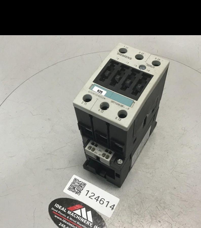 Used SIEMENS Contactor 3RT1036-3BB40 USED