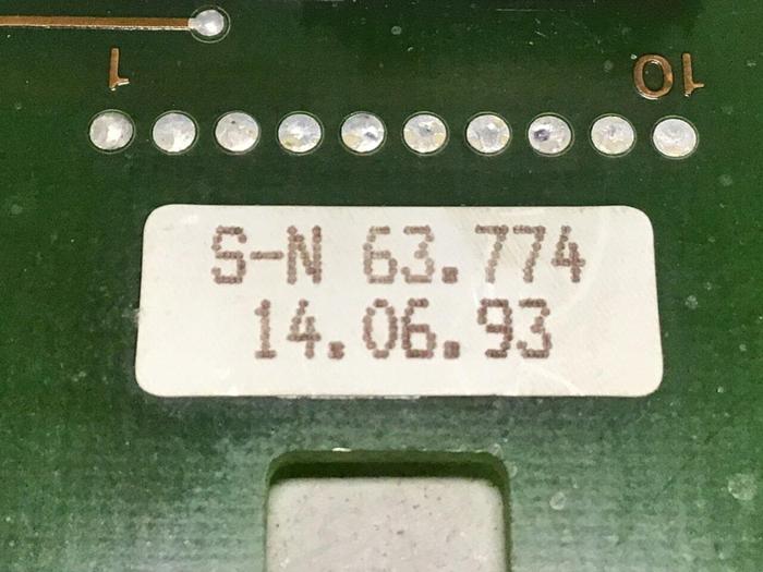 Used ARBURG Relay Board 369 #119385