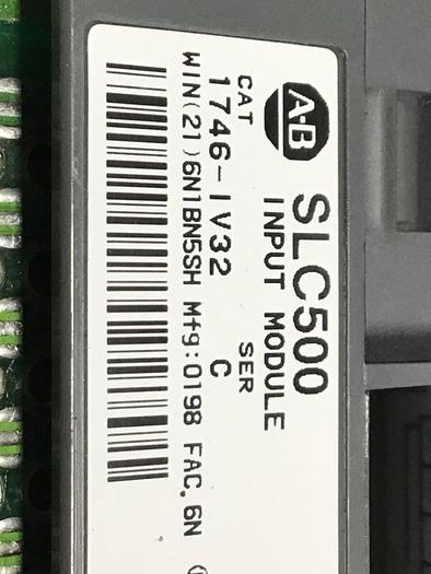 Used ALLEN BRADLEY Input Module 1746-IV32 SER C #122914