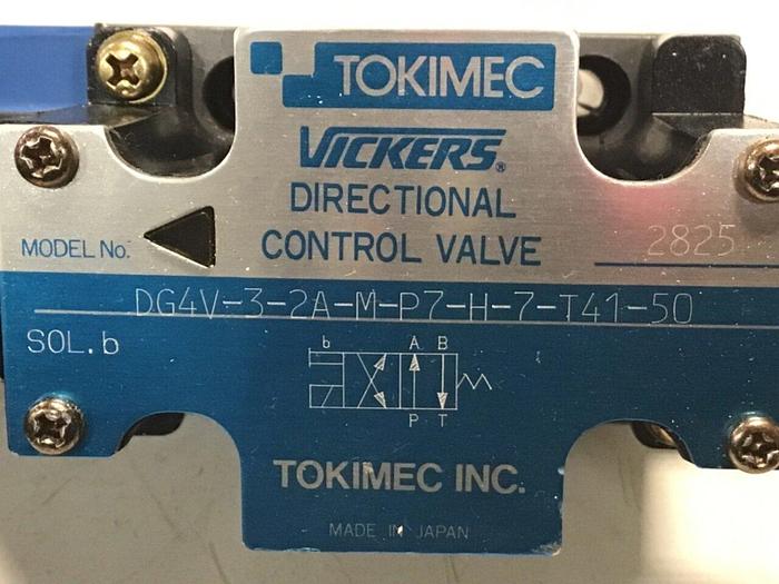 Used VICKERS Directional Control Valve DG4V-3-2A-M-P7-H-7-T41-50 #129678