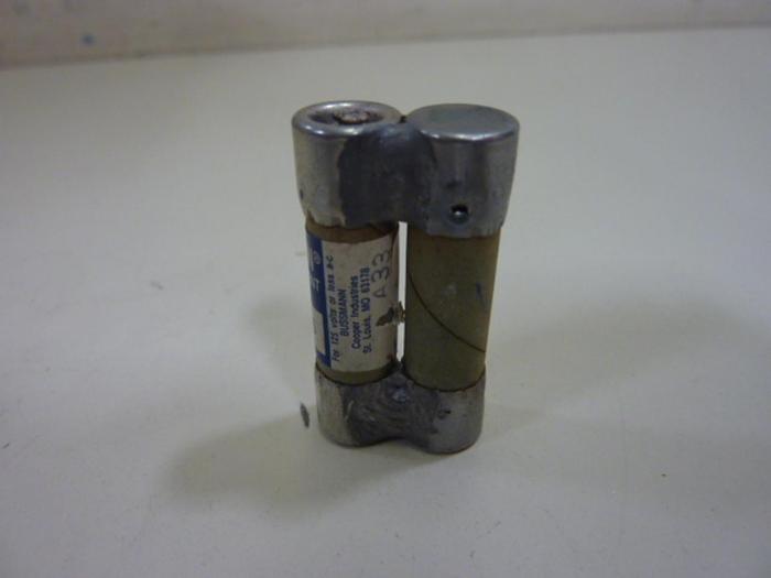 Used FUSETRON 15 Amp Fuse FNA-15 #62235