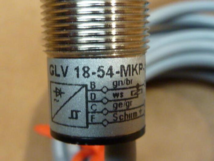 VISOLUX Proximity Switch GLV 18-54-MKP-1760/33 #34541