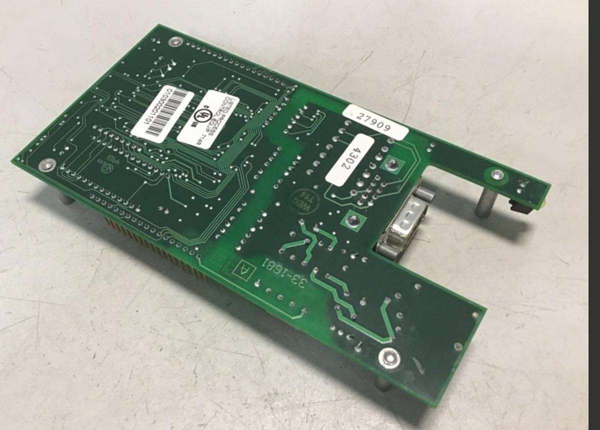 Used BARBER COLMAN Communication Daughter Board A-60055 USED