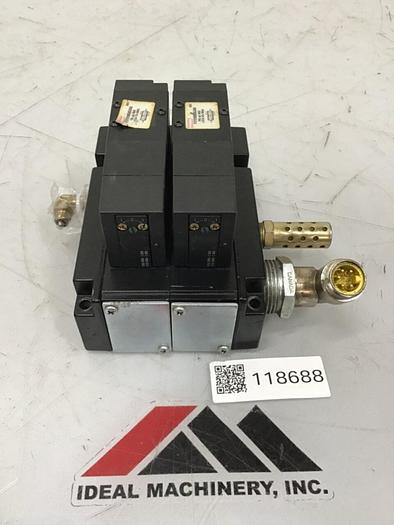 Used SCHRADER BELLOWS Solenoid Valve F31VXBG053AS #118688