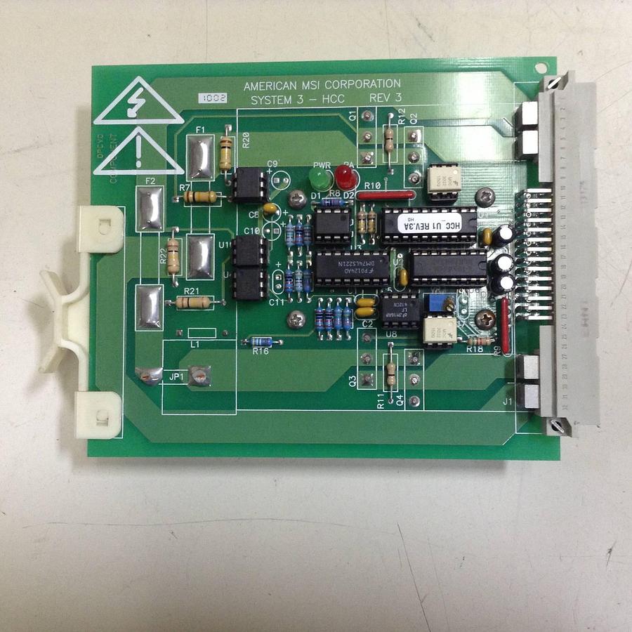 Used AMERICAN MSI Control Board C3201.010.045 Used