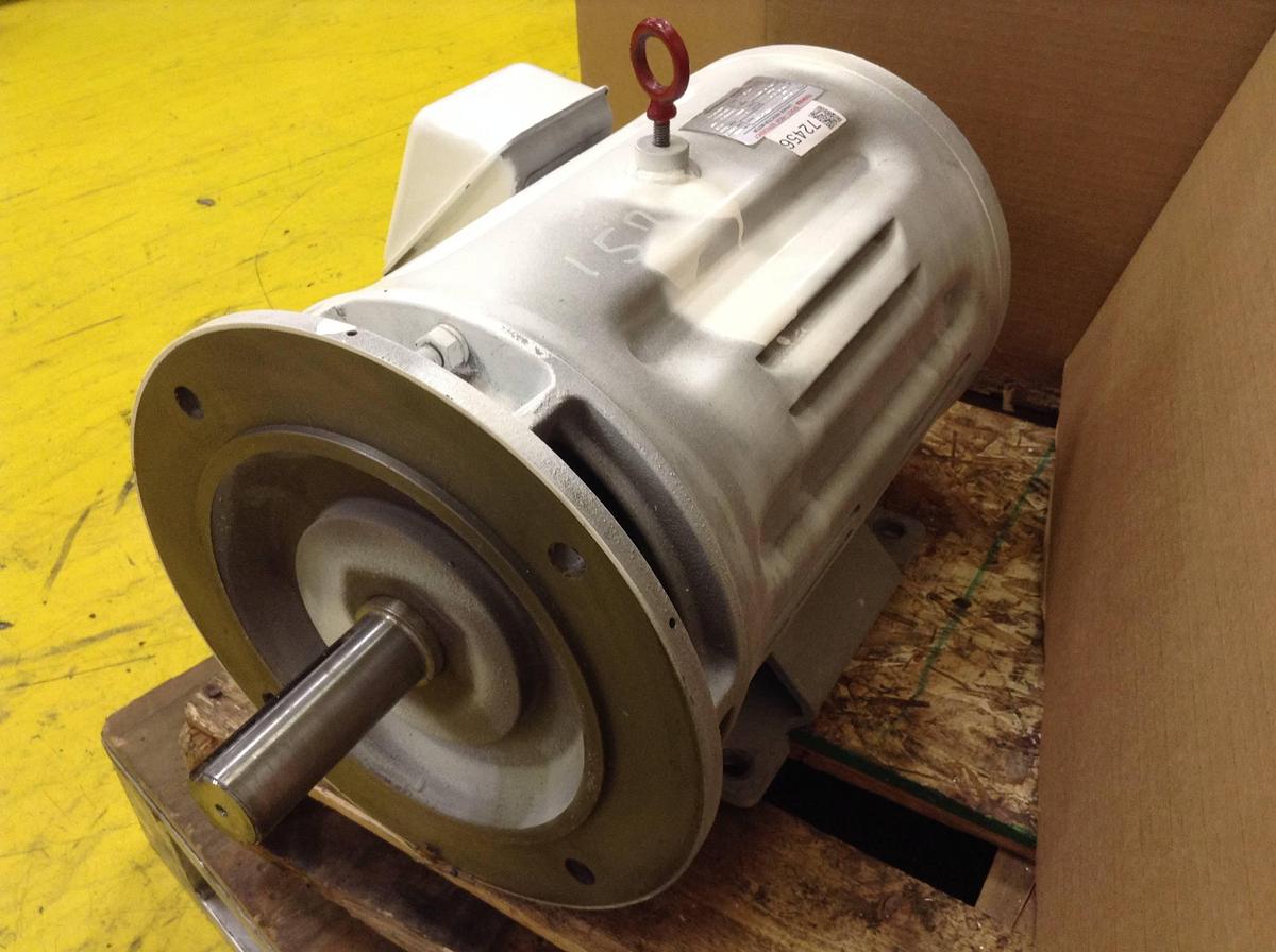 Used TOSHIBA 3 Phase Induction Motor TKKH SCKL21 Used