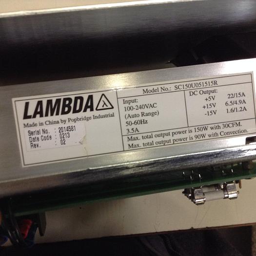 Used LAMBDA Power Supply SC150U051515R USED