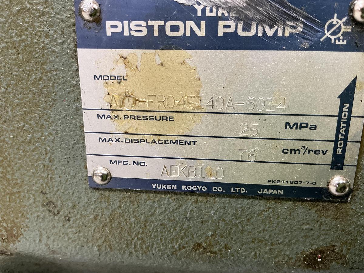 Used YUKEN A70-FR0-4E1 40A-6014