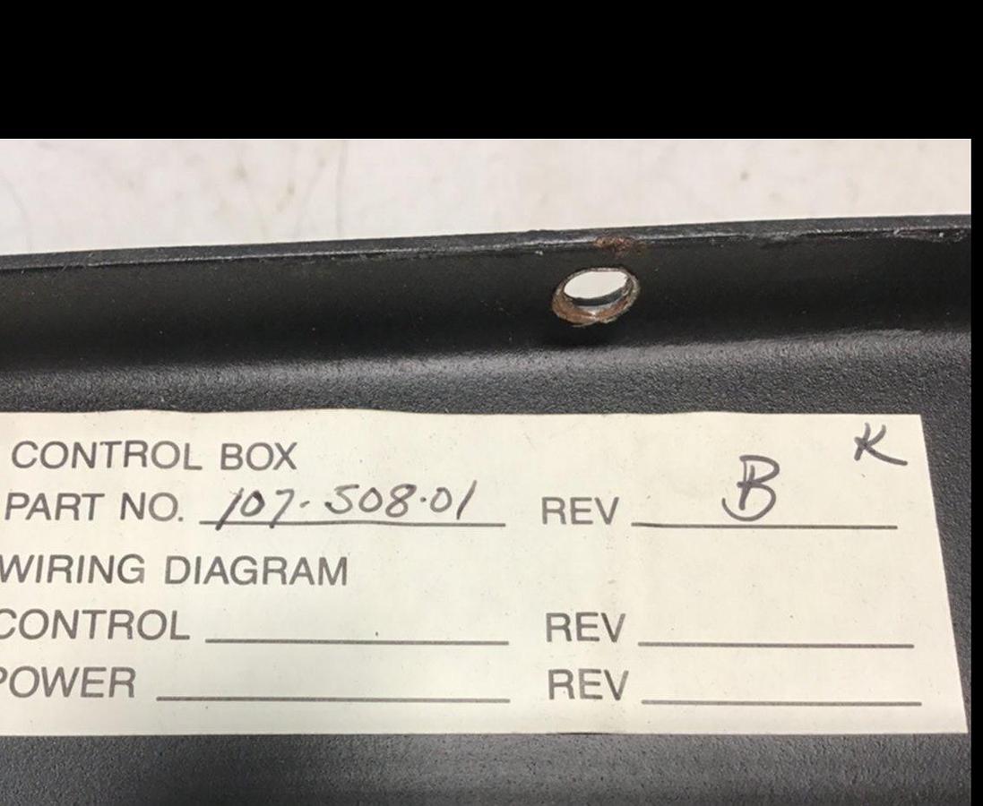 Used CONAIR Loader Control 107-508-01 