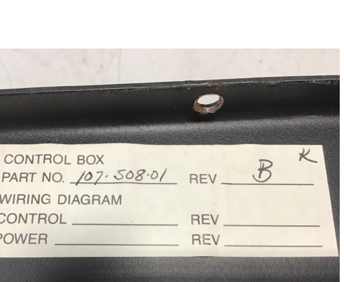 Used CONAIR Loader Control 107-508-01 