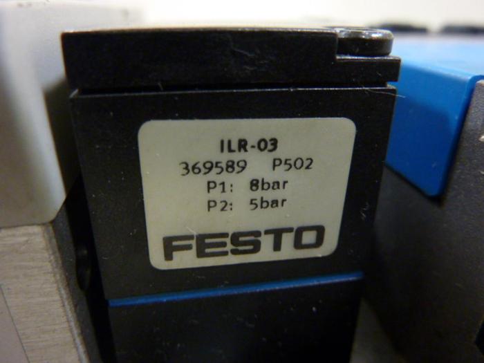 Used FESTO Control Block w/ Valves IFB8-03 #52806