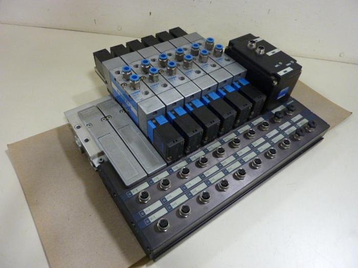 Used FESTO Control Block / Valve Terminal IFB8-02 #52742