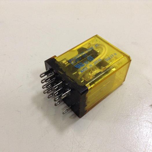 Used MATSUSHITA ELECTRIC Relay HC4E-H-DC24V #76450