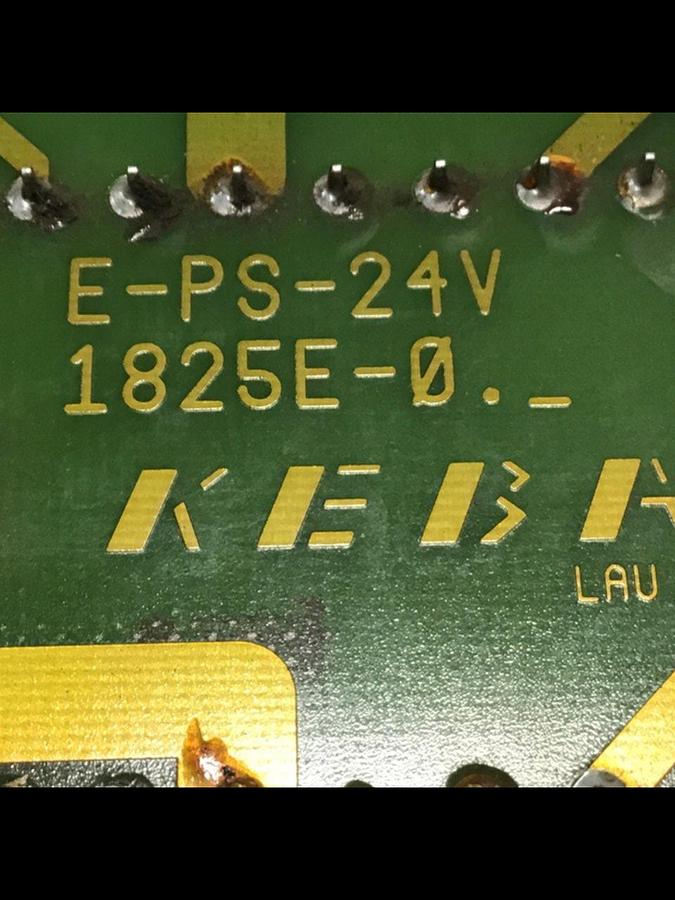 Used KEBA Power Supply E-PS-24V 1825E-0 #137238