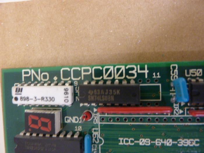 Used KAWASAKI Circuit Board CCPC0034 #58262