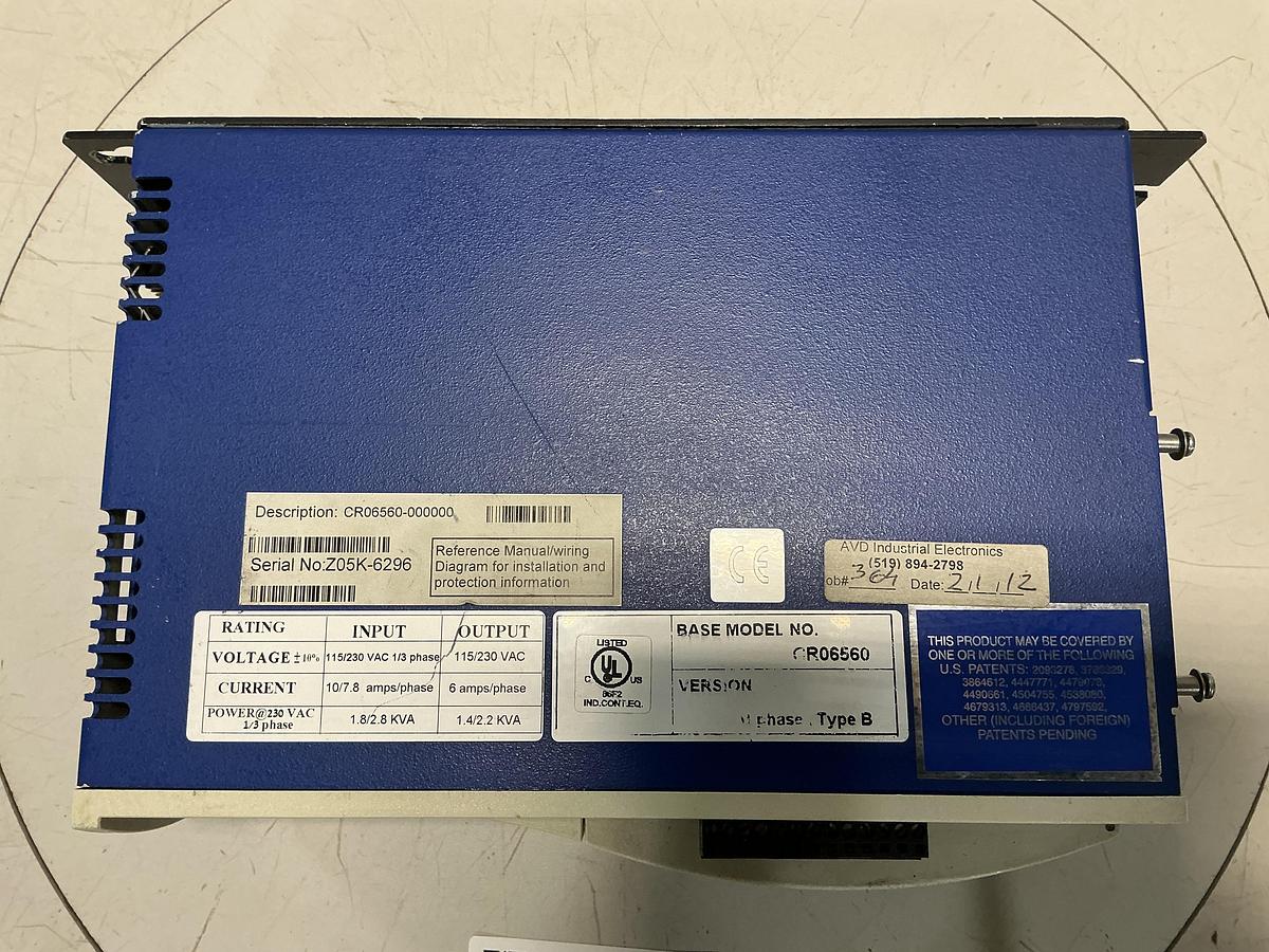 Used KOLLMORGEN CR06560