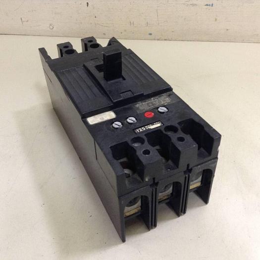 Used GENERAL ELECTRIC / GE 125 Amp Circuit Breaker TFJ236125 Used