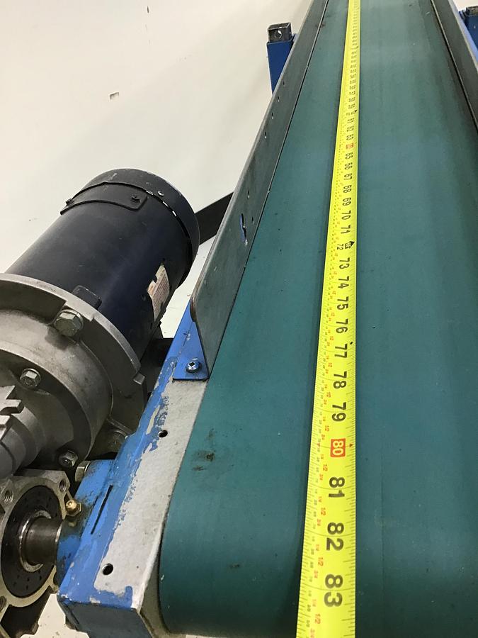 Used MAKER UNKNOWN BC83X8 BELT CONVEYOR USED #122438