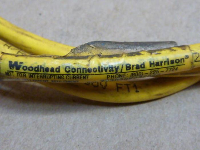 Used BRAD HARRISON / WOODHEAD Cable 773030K02F060 #29689