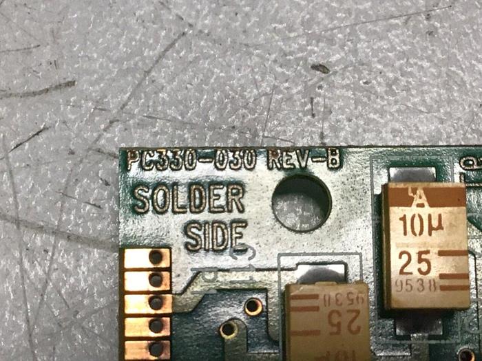 Used VAN DORN Temperature Circuit Board PC330-021 330-021 Used