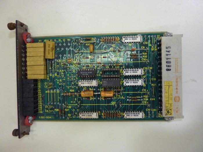 Used LEYBOLD HERAEUS Circuit Board 5.320-1534/1I #56614