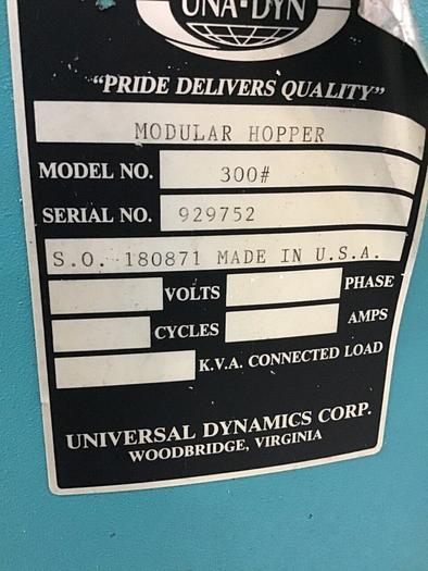 Used UNA-DYN Auto Mini Dryer UDC-150 300/300 Used