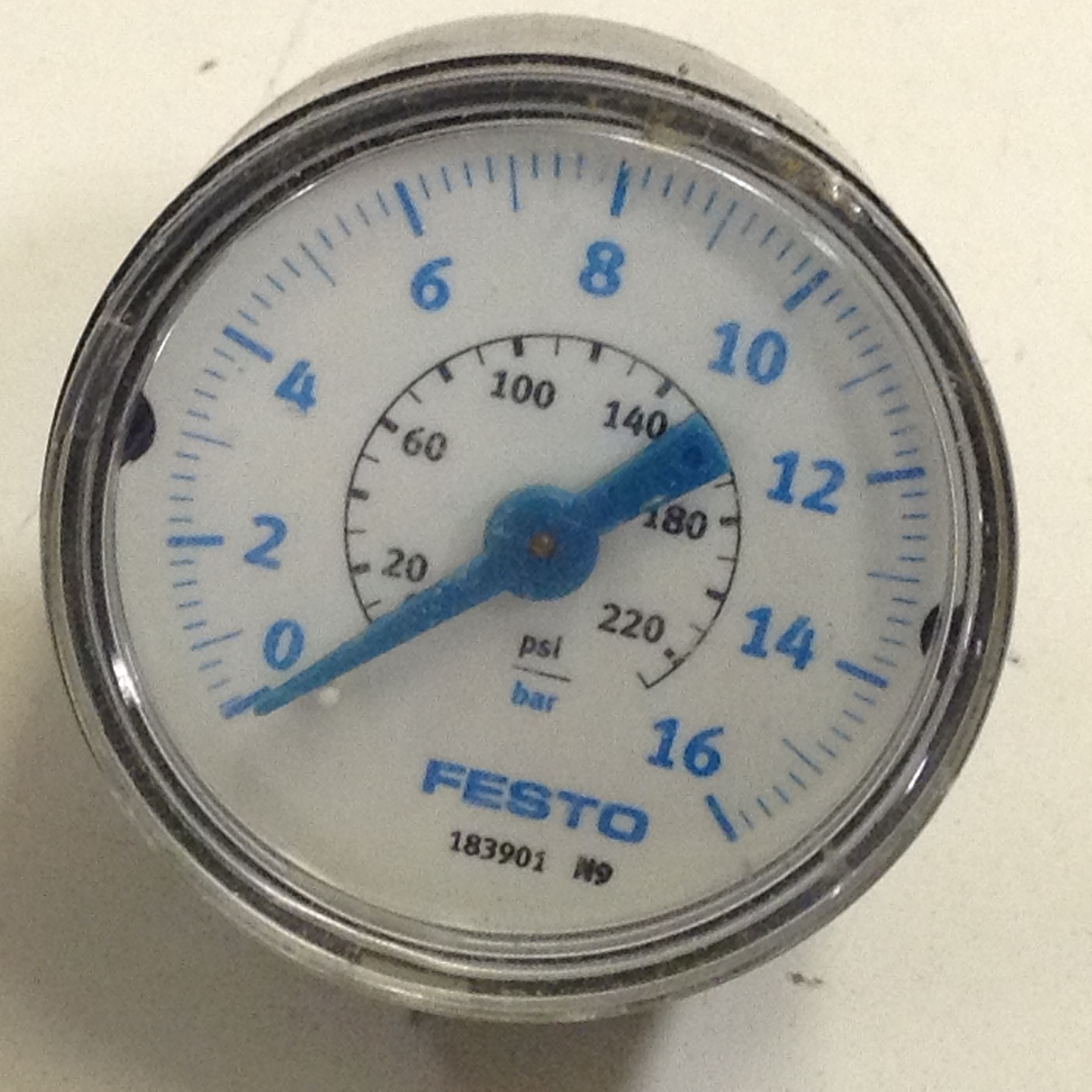 Used FESTO Pressure Gauge 183901 Used
