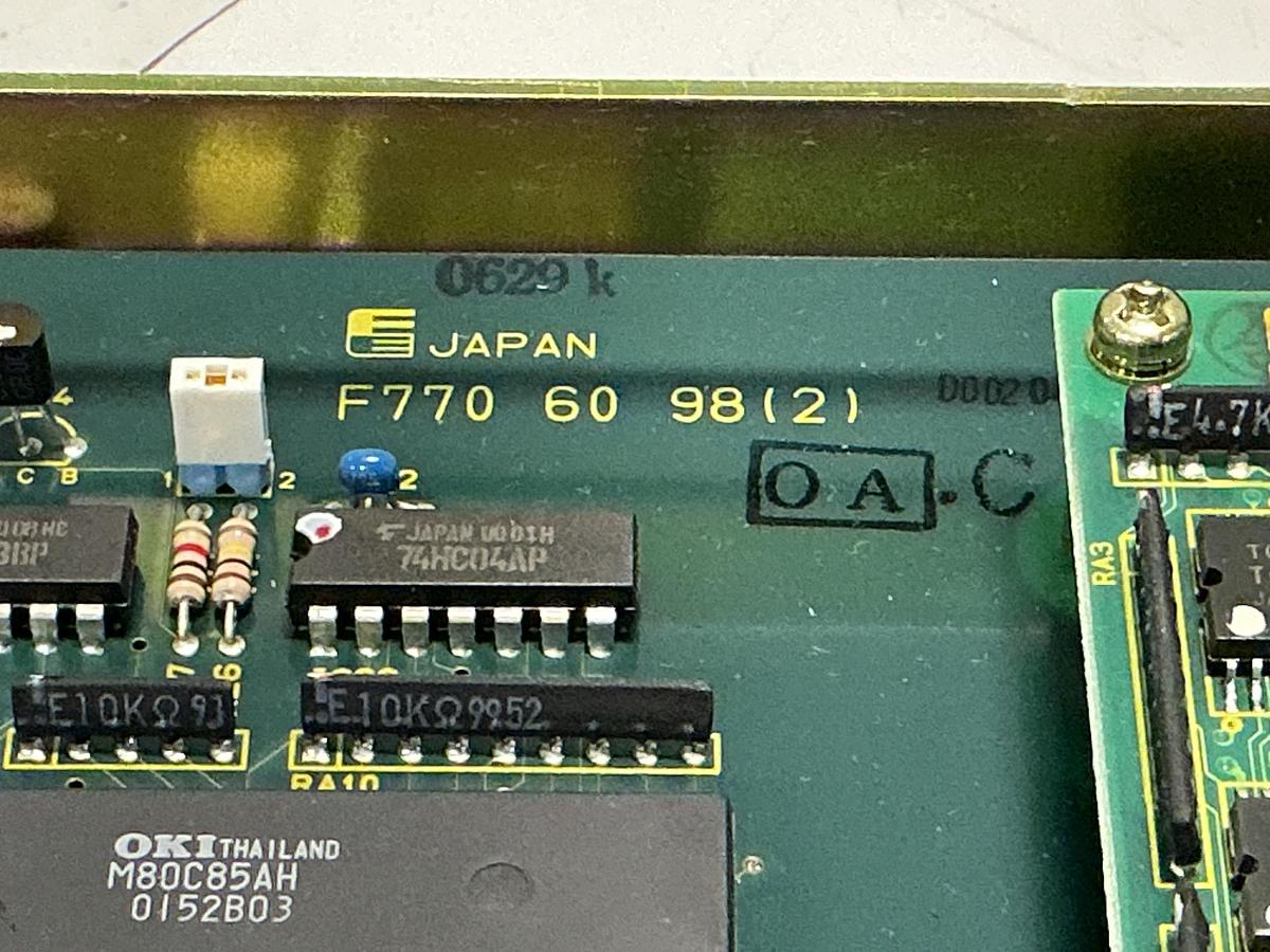 Used FUJI ELECTRIC F770 60 98(2)