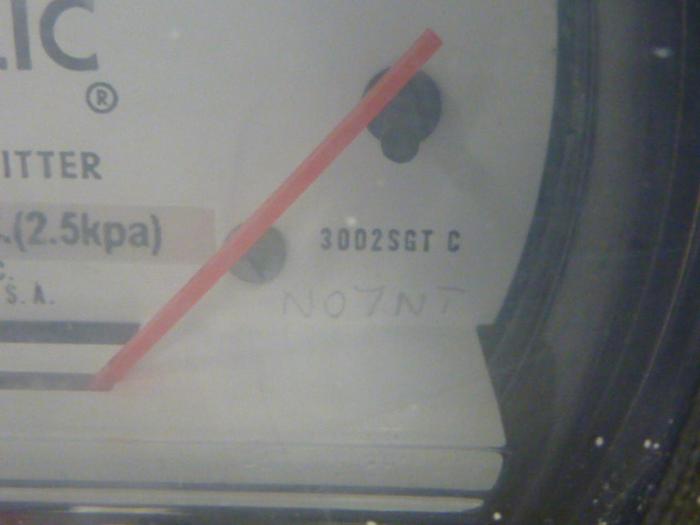 Used DWYER Gauge Transmitter N07N #53745