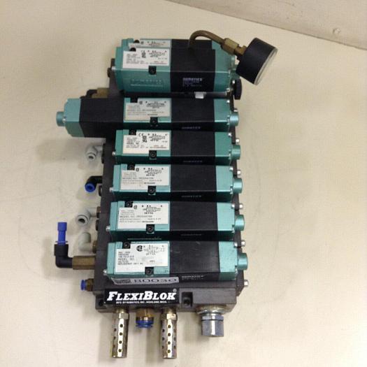 Used NUMATICS Control Block w/ Valves 082SA415M #80030