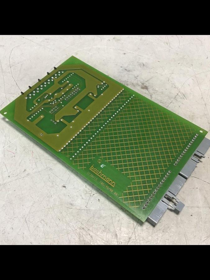 Used BACHMANN ELECTRONIC Circuit Board CE32/1S USED