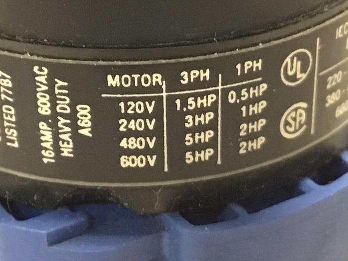 Used KRAUS & NAIMER Rotary Selector Switch CA11 A714 #120188