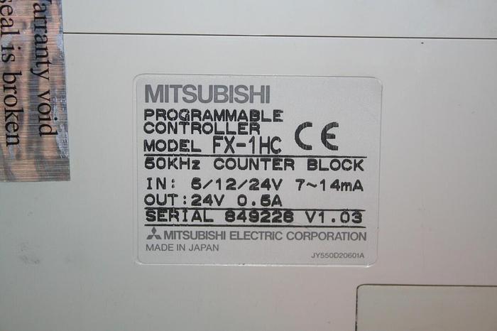 Used MITSUBISHI Programmable Controller FX-1HC #21139