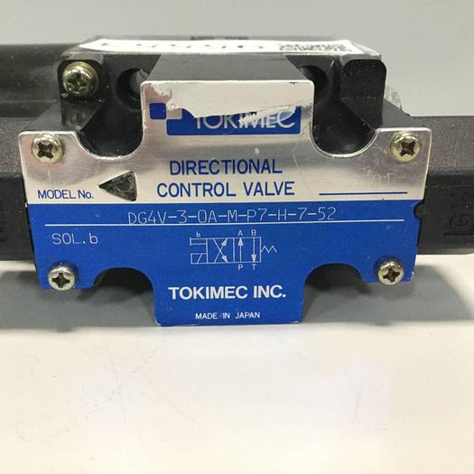 Used TOKIMEC Directional Control Valve DG4V-3-0A-M-P7-H-7-52 #95564