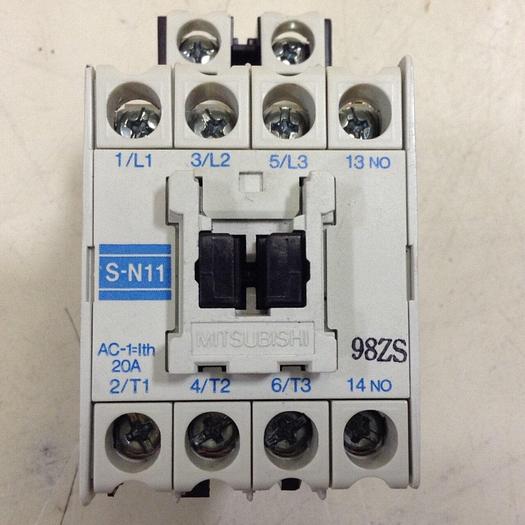 Used MITSUBISHI Magnetic Contactor S-N11 #88705