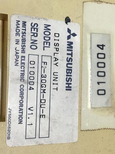 Used MITSUBISHI Display Panel F2-30GM-DU-E #135372