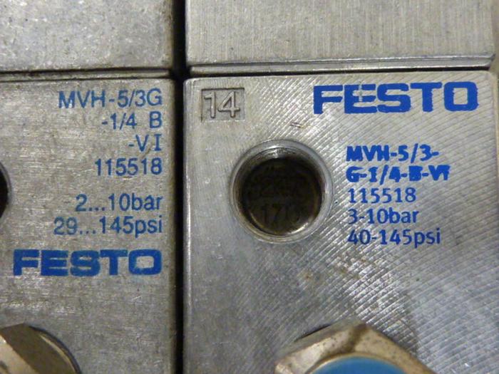Used FESTO Control Block / Valve Terminal IFB8-02 #52834