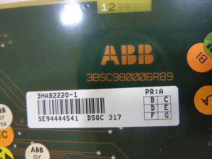 Used ABB Circuit Board DSQ 323 3HAB2220-1 Used