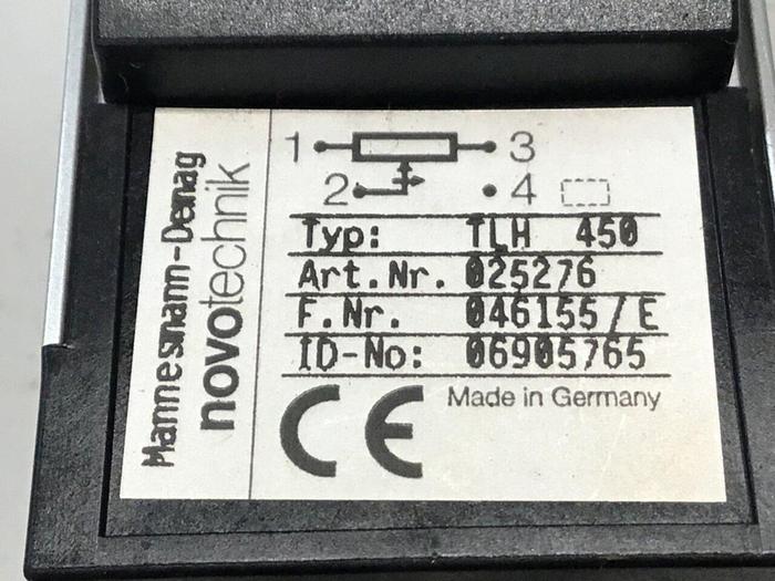 Used NOVOTECHNIK Linear Transducer TLH450 Used