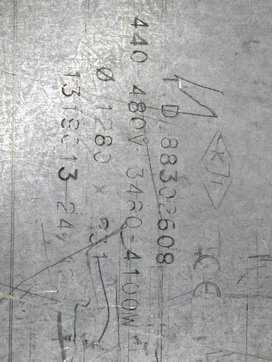 Used KJT 3460/4100 Watt Heater Band 88302608 #111156