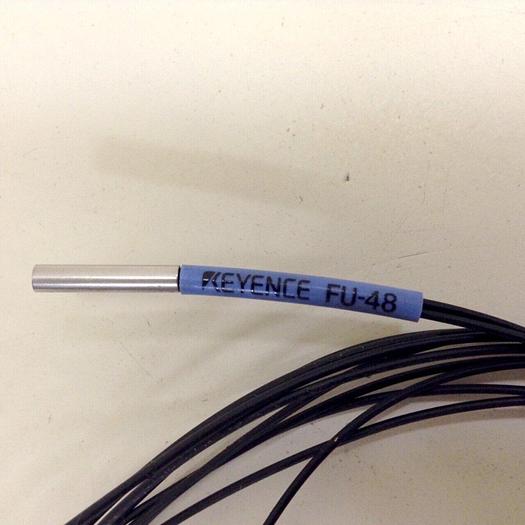 Used KEYENCE CORP Fiber Optic Sensor FU-48 #69920