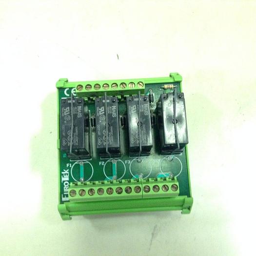 Used EUROTEK Breakout Board ET-MRZ04/24DC/SC/N/AR #81742