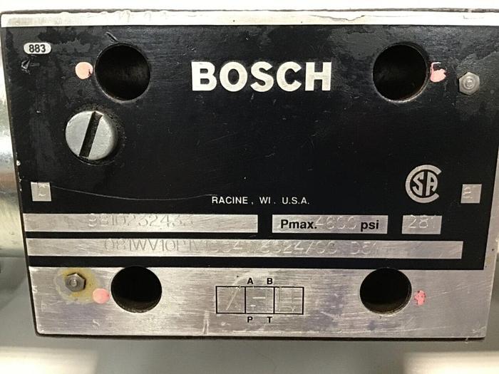 Used BOSCH Valve 081WV10P1V1004WS024/00D51 #144634
